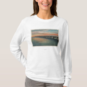 Miljoen Dollar Bridge over de Manatee River, T-shirt