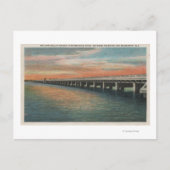 Miljoen Dollar Bridge over de rivier de Manatee, Briefkaart (Voorkant)