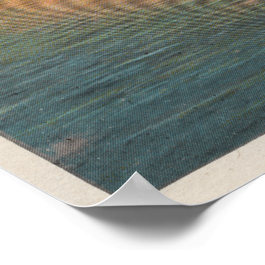 Miljoen Dollar Bridge over de rivier de Manatee, Poster (Hoek)