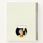 Miljoen Dollar Ideaal Jouw tekst Retro Comics Pane Notitieboek (Achterkant)