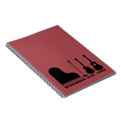 Miljoen dollar instrumenten van het Kwartet - zwar Notitieboek (Rechterzijde)