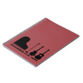 Miljoen dollar instrumenten van het Kwartet - zwar Notitieboek (Linkerzijde)