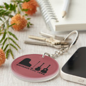 Miljoen dollar instrumenten van het Kwartet - zwar Sleutelhanger (Voorkant Rechts)