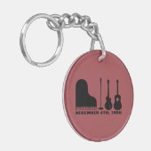 Miljoen dollar instrumenten van het Kwartet - zwar Sleutelhanger (Voorkant Links)