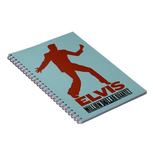 Miljoen dollar Kwartet Elvis Notitieboek (Rechterzijde)