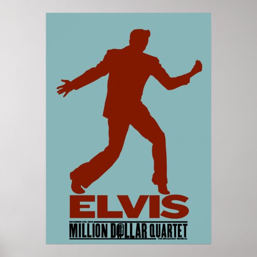 Miljoen dollar Kwartet Elvis Poster (Voorkant)