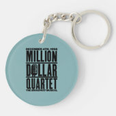 Miljoen dollar Kwartet Elvis Sleutelhanger (Achterkant)