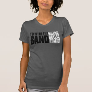 Miljoen Dollar Kwartet "Ik ben met de band" T-shirt