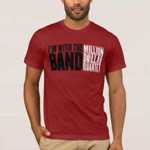 Miljoen Dollar Kwartet "Ik ben met de band" T-shirt