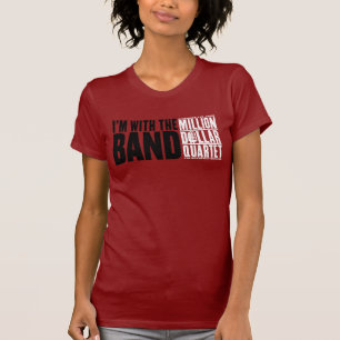 Miljoen Dollar Kwartet "Ik ben met de band" T-shirt