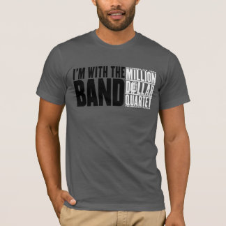 Miljoen Dollar Kwartet "Ik ben met de band" T-shirt