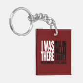 Miljoen Dollar Kwartet "Ik was er" Sleutelhanger (Voorkant Links)
