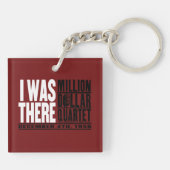 Miljoen Dollar Kwartet "Ik was er" Sleutelhanger (Achterkant)