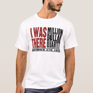 Miljoen Dollar Kwartet "Ik was er" T-shirt