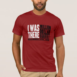 Miljoen Dollar Kwartet "Ik was er" T-shirt