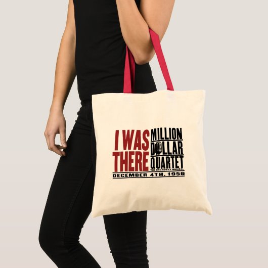 Miljoen Dollar Kwartet "Ik was er" Tote Bag (Voorkant (product))