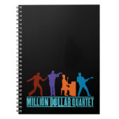 Miljoen dollar kwartet op podium notitieboek (Voorkant)