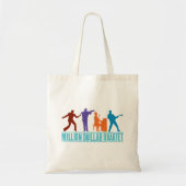 Miljoen dollar kwartet op podium tote bag (Voorkant)