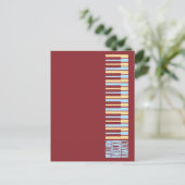 Miljoen dollar kwartet piano briefkaart (Staand voorkant)