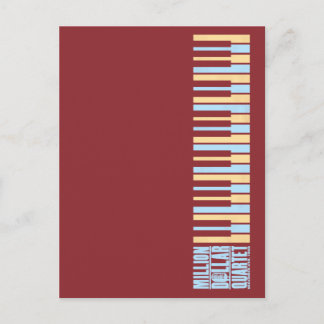 Miljoen dollar kwartet piano briefkaart