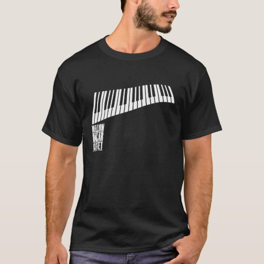 Miljoen Dollar Kwartet Piano - Wit T-shirt (Voorkant)