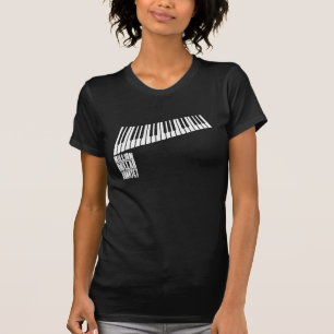 Miljoen Dollar Kwartet Piano - Wit T-shirt