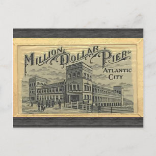 Miljoen dollar pier Atlantic City,  Briefkaart