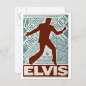 Miljoen Dollar Quartet Elvis Type Briefkaart (Voorkant / Achterkant)