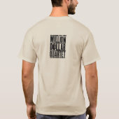 Miljoen Dollar Quartet Elvis Type T-shirt (Achterkant)