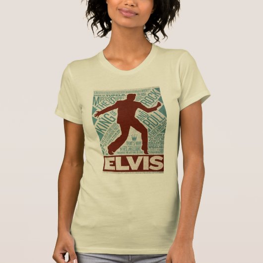 Miljoen Dollar Quartet Elvis Type T-shirt (Voorkant)