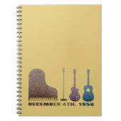 Miljoen Dollar Quartet Instrumenten - Kleur Notitieboek (Voorkant)