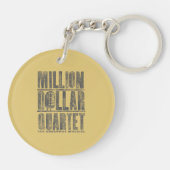 Miljoen Dollar Quartet Instrumenten - Kleur Sleutelhanger (Achterkant)