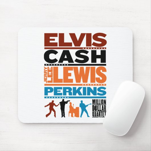 Miljoen Dollar Quartet Names Muismat (Met muis)