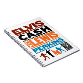 Miljoen Dollar Quartet Names Notitieboek (Rechterzijde)