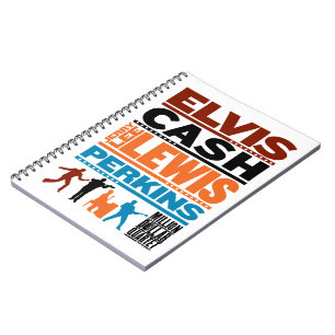 Miljoen Dollar Quartet Names Notitieboek