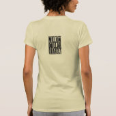 Miljoen Dollar Quartet Perkins Type T-shirt (Achterkant)