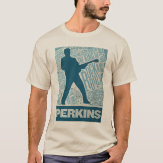 Miljoen Dollar Quartet Perkins Type T-shirt