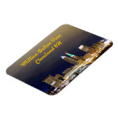 Miljoen dollar Uitzicht Premium Flexi Magnet Magneet (Linkerzijde)