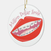 Miljoen dollar zeemijl keramisch ornament (Links)