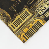 Miljoen dollardeken fleece deken (Hoek)