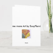 miljoen kleine diamanten feestdagen kaart (Achterkant)