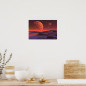 Miljoen lichtjaar verder poster (Keuken)