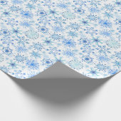 Miljoen Snowflakes Cadeaupapier (Hoek)
