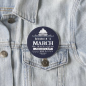 Miljoen vrouwen Maart op Button Pin Washington 201 (In situ)