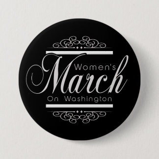 Miljoen vrouwen Maart op Button Pin Washington 201