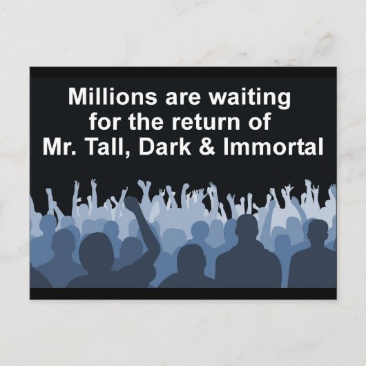 Miljoenen #2 briefkaart (Voorkant)