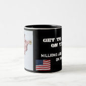 MILJOENEN BRENGEN JE AAN. 11 OZ. MOK (Center)