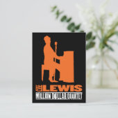 Miljoenen dollar Kwartet Lewis Briefkaart (Staand voorkant)