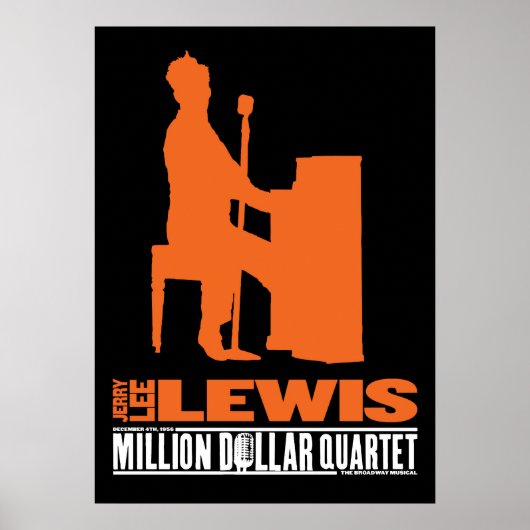 Miljoenen dollar Kwartet Lewis Poster (Voorkant)