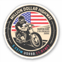 Miljoenen dollar motorfiets op snelweg Colorado